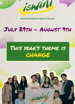 Timisoara: International Student Week in Timișoara (ISWinT)