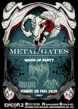 Metal Gates Festival Warm-Up Party: Monastery (HU) / Umbersun (RO)  / Mauna Sol (RO)