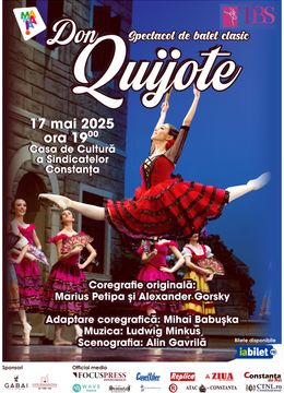 Constanta: Don Quijote - Spectacol de balet clasic