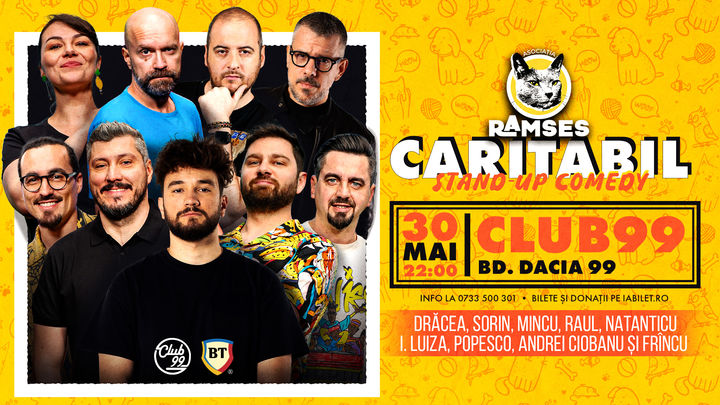 Stand up Comedy Caritabil cu Drăcea, Luiza, Popesco, Ciobanu, Frîncu, Mincu, Sorin, Raul & Natanticu