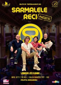 Sarmalele Reci | Concert Acustic