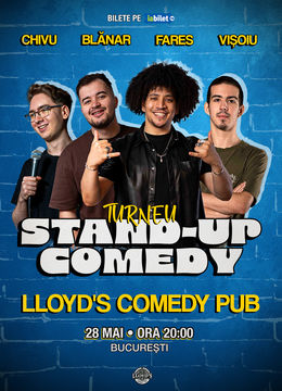 Stand-Up Comedy cu Vișoiu, Fares, Chivu și Blănar - HAP