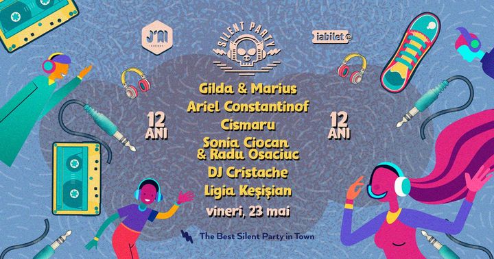 Silent Party • Aniversare 12 ani J'ai Bistrot