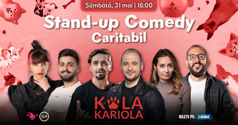 Spectacol Caritabil | Stand-Up Comedy cu Natanticu, Ciobanu, Calița, Teodora, Edi Vacariu și Gherghe