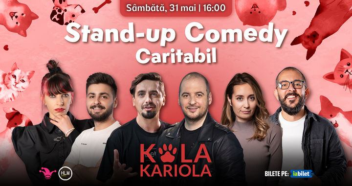 Spectacol Caritabil | Stand-Up Comedy cu Natanticu, Ciobanu, Calița, Teodora, Edi Vacariu și Gherghe
