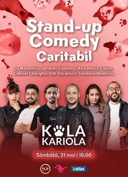Spectacol Caritabil | Stand-Up Comedy cu Natanticu, Ciobanu, Calița, Teodora, Edi Vacariu și Gherghe