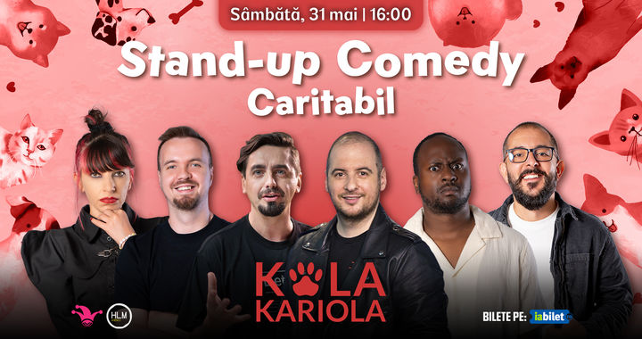 Spectacol Caritabil | Stand-Up Comedy cu Natanticu, Ciobanu, Mukinka, Teodora, Dumitru și Gherghe