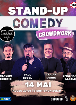 Cluj-Napoca: Stand-Up Comedy Crowdwork