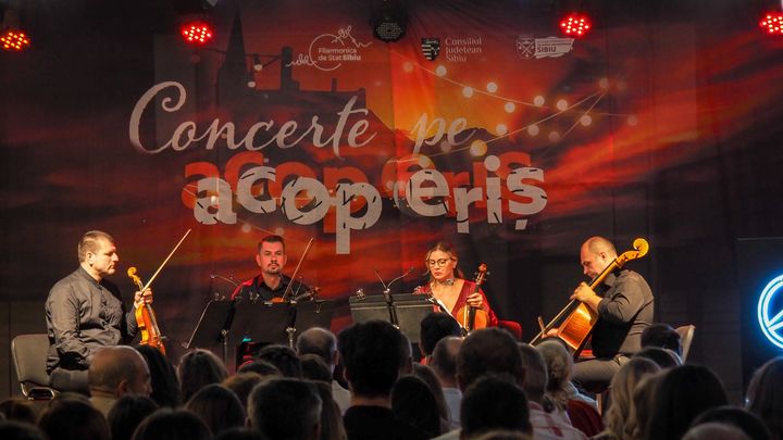 Sibiu: Avantgarde Cvartet - "Back to the Roots" –  Concerte pe Acoperis
