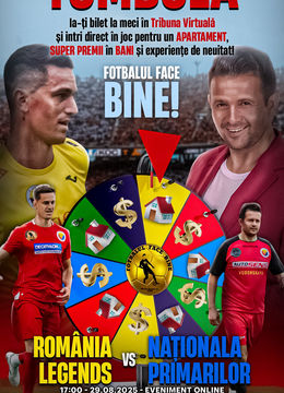 Tombola ”Fotbalul Face Bine”