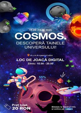 Suceava: Cosmos. Descopera tainele universului!