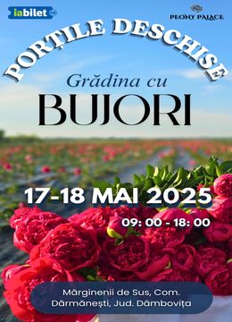 Mărginenii de Sus: Gradina cu bujori
