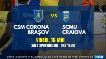 Brasov: Baschet CSM Corona Brasov - SCMU Craiova