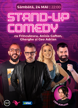 The Fool: Stand-up comedy cu Anisia, Frînculescu, Gherghe și Geo Adrian