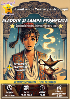 LumiLand - Aladdin și lampa fermecată