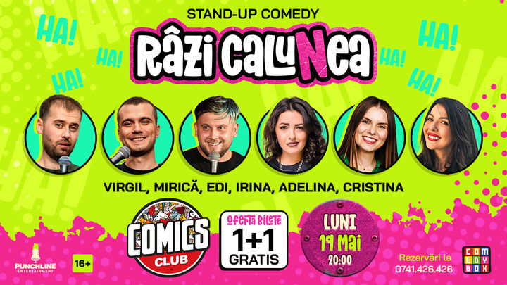 Stand-up Comedy Râzi ca LuNea la ComicsClub