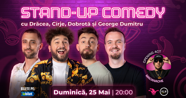The Fool: Stand-up comedy cu Drăcea, Cîrje, Dobrotă și George Dumitru