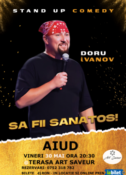 Aiud: Stand-up comedy cu iVanov