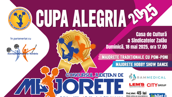 Zalau: Cupa Alegria- Concurs Judetean de Majorete editia a XIII-a