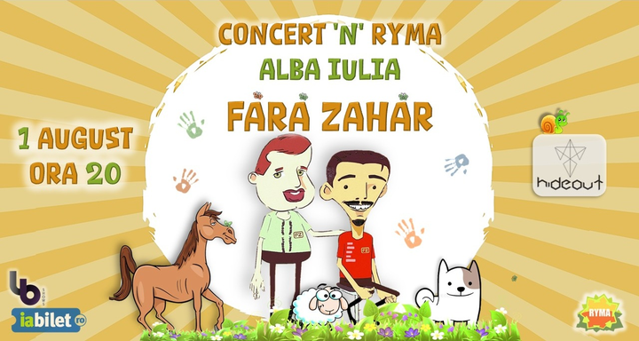 Alba Iulia: Concert Fara Zahar