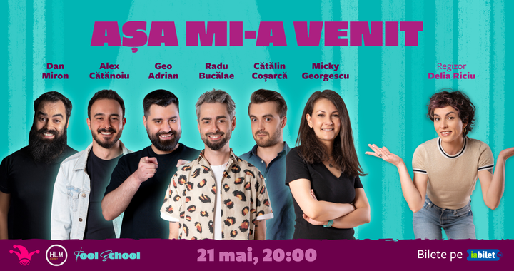 The Fool: Așa mi-a venit! | Show de comedie on the spot