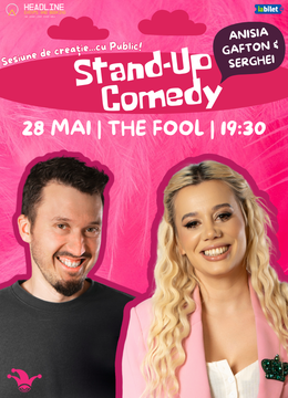 Stand-Up Comedy cu Anisia Gafton & Serghei - "Sesiune de creație...cu Public!"