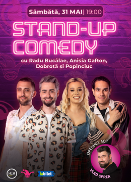 The Fool: Stand-up comedy cu Radu Bucălae, Anisia, Dobrotă și Popinciuc