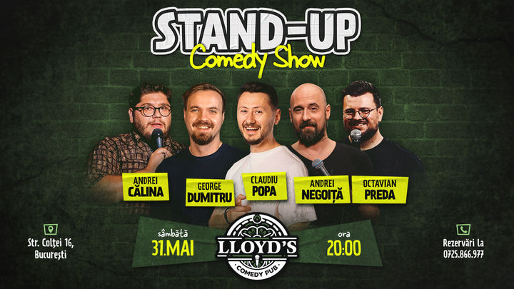 Stand-up Comedy cu Dumitru, Popa, Nego, Octav & Călina