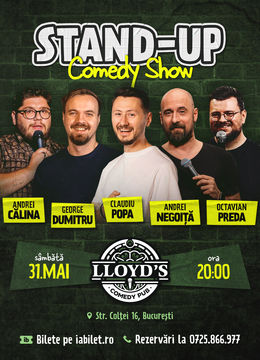 Stand-up Comedy cu Dumitru, Popa, Nego, Octav & Călina