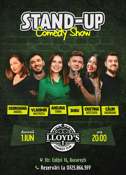 Stand-up Comedy cu Adelina, Gheorghiu, Georgiana, Mustățea, Cristina & Duku.