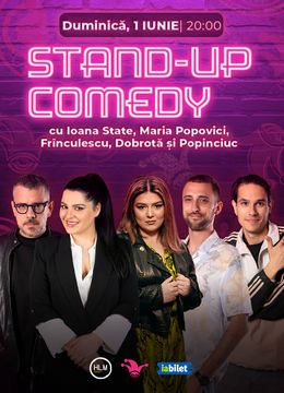 The Fool: Stand-up comedy cu Maria Popovici, Ioana State, Frînculescu, Dobrotă și Popinciuc