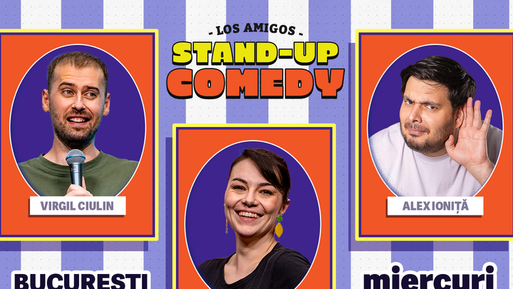 Chiajna: Stand-Up Comedy cu Ioana Luiza, Alex Ioniță și Virgil Ciulin