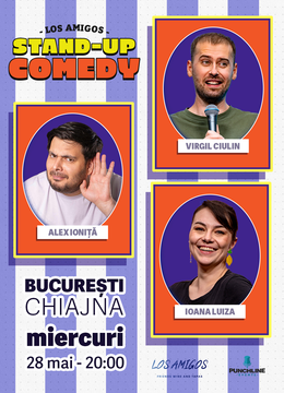 Chiajna: Stand-Up Comedy cu Ioana Luiza, Alex Ioniță și Virgil Ciulin
