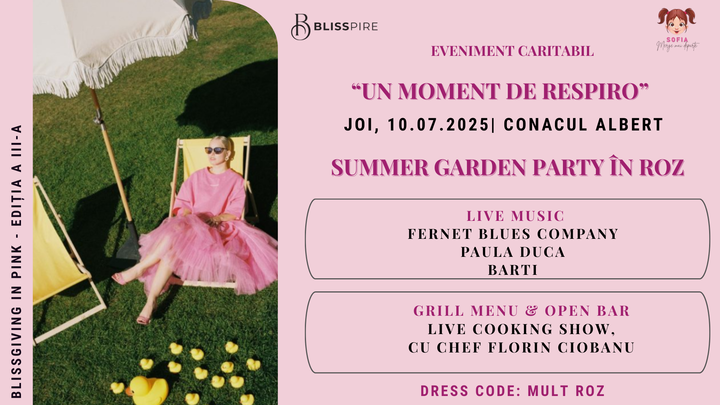 Brasov: BLISSGIVING IN PINK 2025