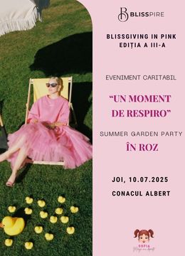 Brasov: BLISSGIVING IN PINK 2025