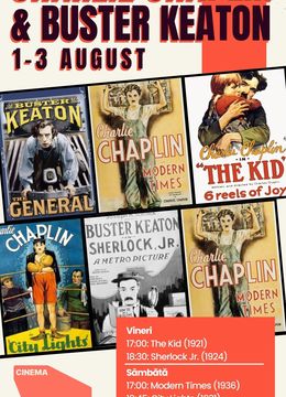 Charlie Chaplin & Buster Keaton – Weekendul în care nu se vorbește mult, dar se spune tot