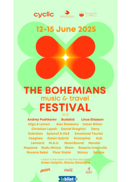 Tulcea: The Bohemias - Music & Travel festival