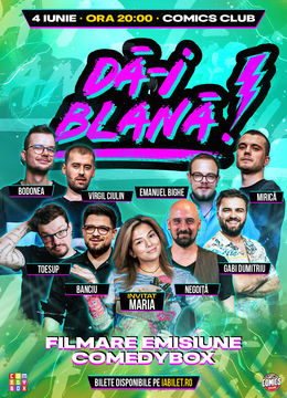 Dă-i Blană! Spectacol de comedie la ComicsClub!