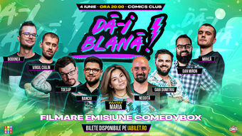 Dă-i Blană! Spectacol de comedie la ComicsClub!