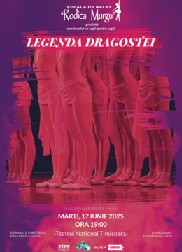 Timisoara: Legenda Dragostei - Spectacol de balet cu copii pentru copii - Scoala de balet Rodica Murgu