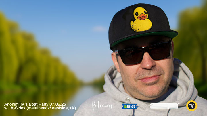 Timisoara: AnonimTM’s Boat Party w. A-Sides (metalheadz, UK)