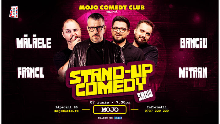 Stand-Up Comedy cu Mincu, Mitran, Banciu, Malaele