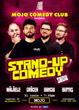 Stand-Up Comedy cu Malaele, Banciu, Birtas, Dracea