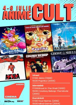 Weekend Anime Cult – Unde realitatea e opțională