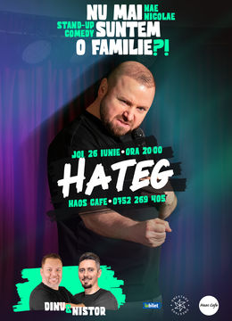 Hațeg: „Nu mai suntem o Familie?!” Show nostalgic de stand-up cu Nae Nicolae
