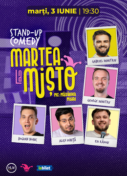 The Fool: Marțea la Mișto cu George Dumitru, Gabriel Dumitriu, Alex Ioniță, Bogdan Nonic și Edi Rădoiu