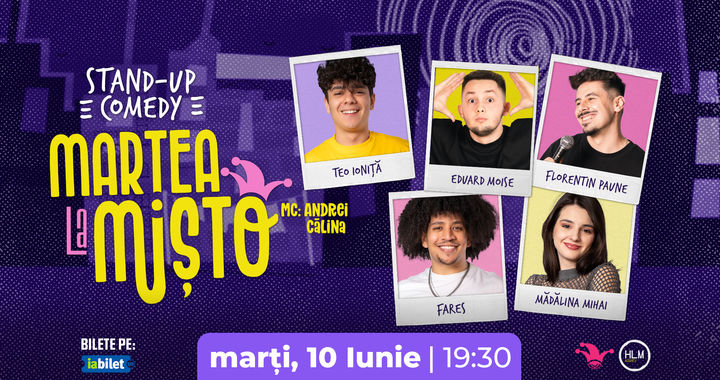 The Fool: Marțea la Mișto cu Teo Ioniță, Edi Moise, Florentin Păune, Mădălina Mihai și Fares