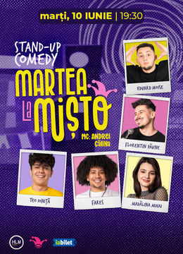 The Fool: Marțea la Mișto cu Teo Ioniță, Edi Moise, Florentin Păune, Mădălina Mihai și Fares