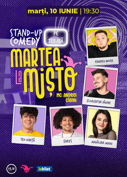 The Fool: Marțea la Mișto pe Terasa cu Teo Ioniță, Edi Moise, Florentin Păune, Mădălina Mihai și Fares