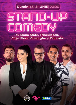 The Fool: Stand-up comedy cu Ioana State, Frînculescu, Cîrje, Dobrotă și Florin Gheorghe